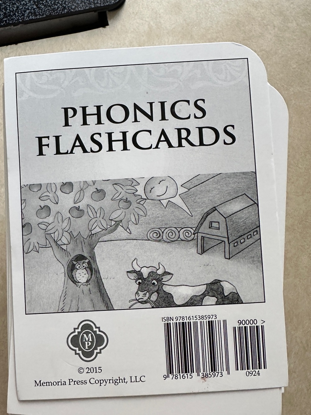 Memoria Press Phonics Flashcards